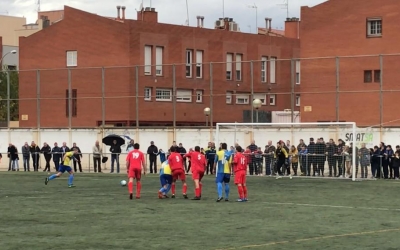 Jairo transformant el penal que li va servir al Sabadell Nord per empatar | Adrián Arroyo